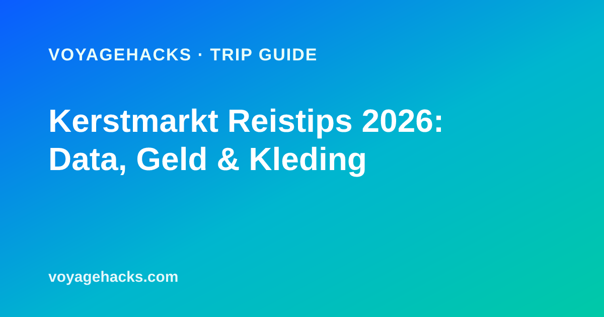 Winterse kerstmarkt reisset: geïsoleerde laarzen, thermokleding, touchscreenhandschoenen en een geïsoleerde beker klaargelegd voor feestelijke houten kraampjes