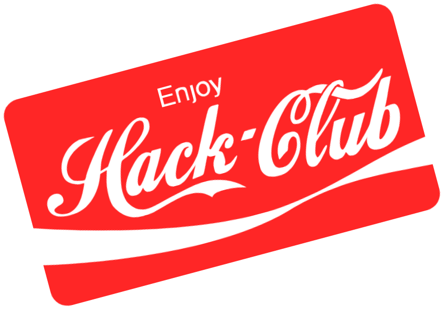 Hack Club`s enjoy sticker